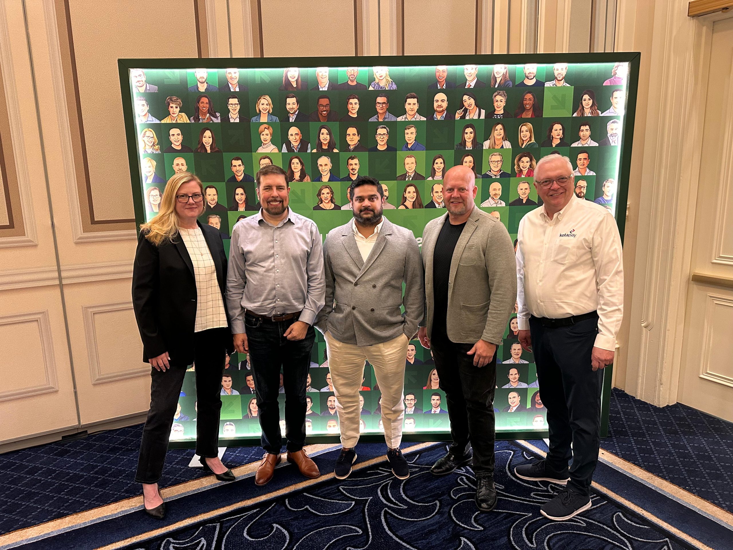 Ravi de Silva representing de Risk Partners at a fintech and compliance leadership event